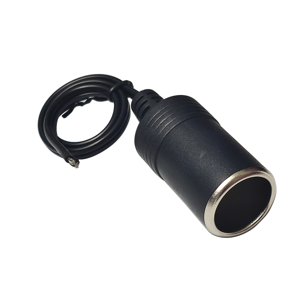Cigarette Lighter Female Socket With SPT1 18AWG Wire