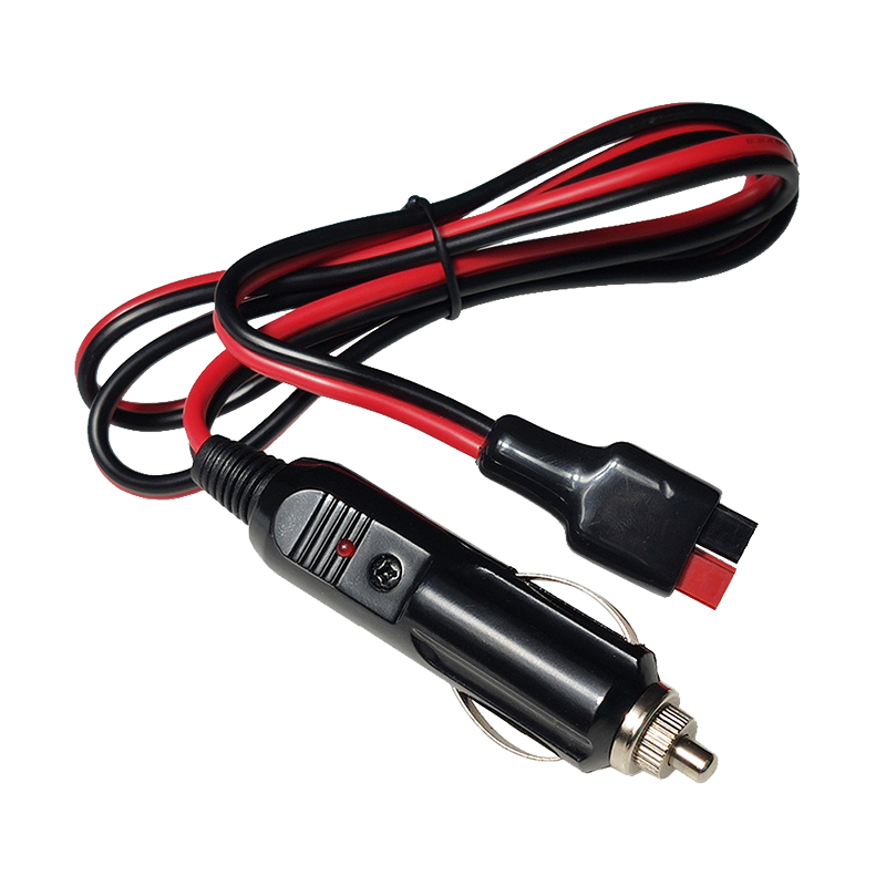 PF Car Cigarette Lighter Plug To 30A Solar Cable 1m Extension Wire Adapter